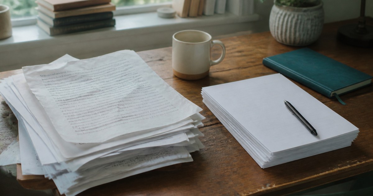 La première version : une étape déterminante dans le processus d'écriture d'un roman