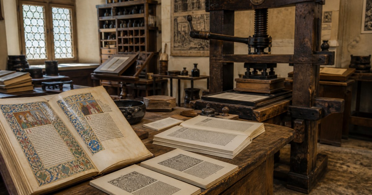 Partie 1 : L'histoire des maisons d'édition : La Renaissance